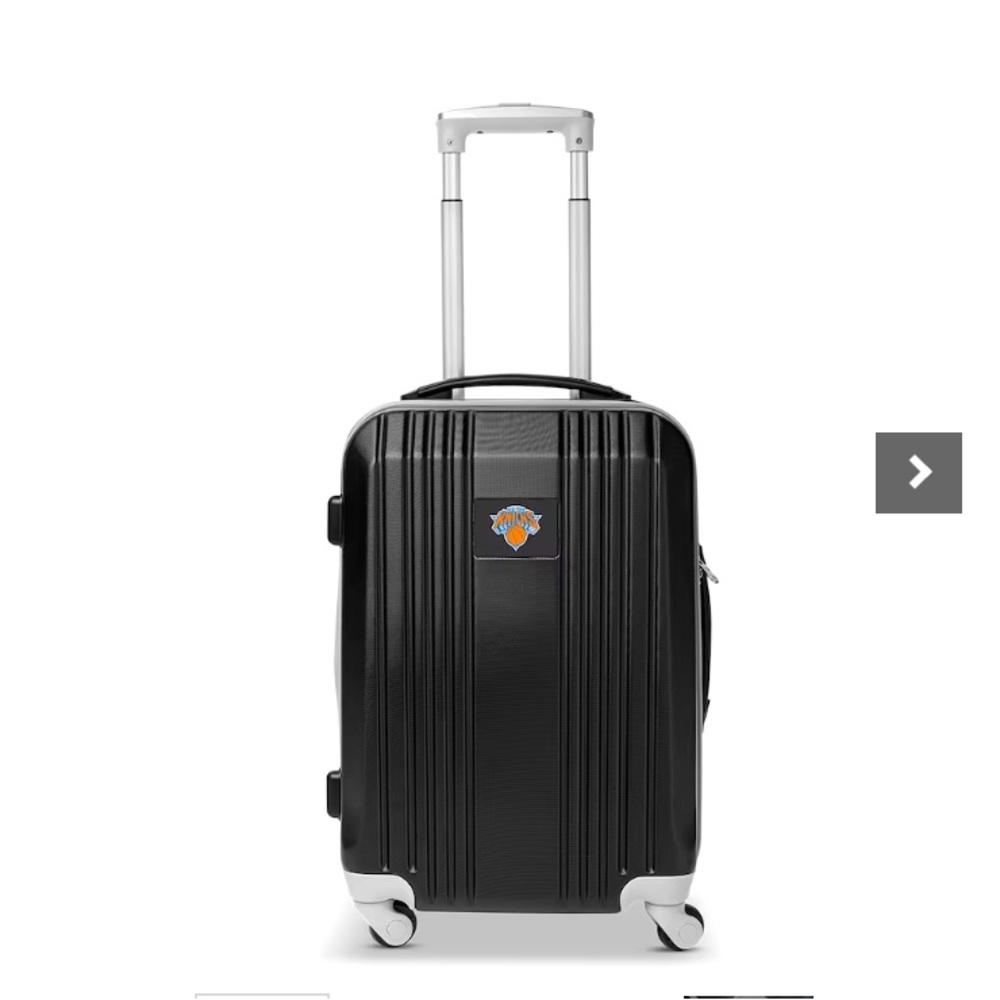 New York Knicks MOJO Gray 21" Hardcase Two-Tone Spinner Carry-On Hardside